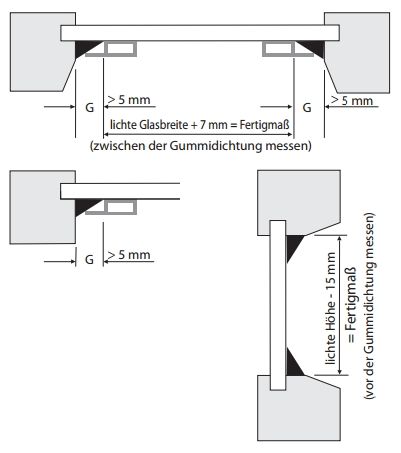 Klebeprofil