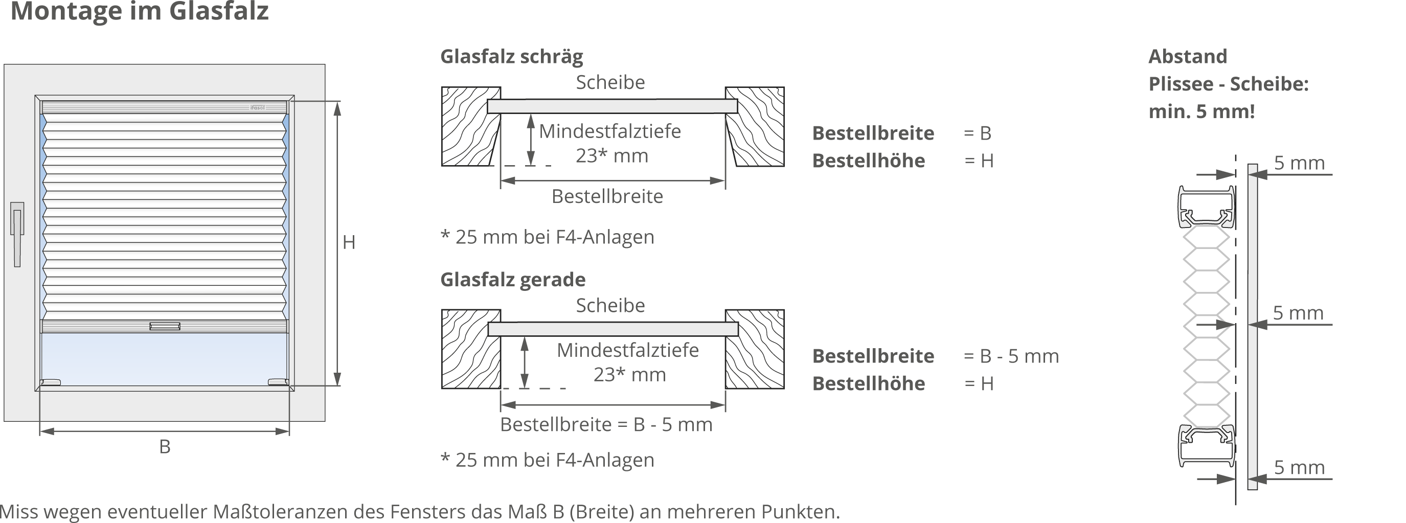 Glasfalz