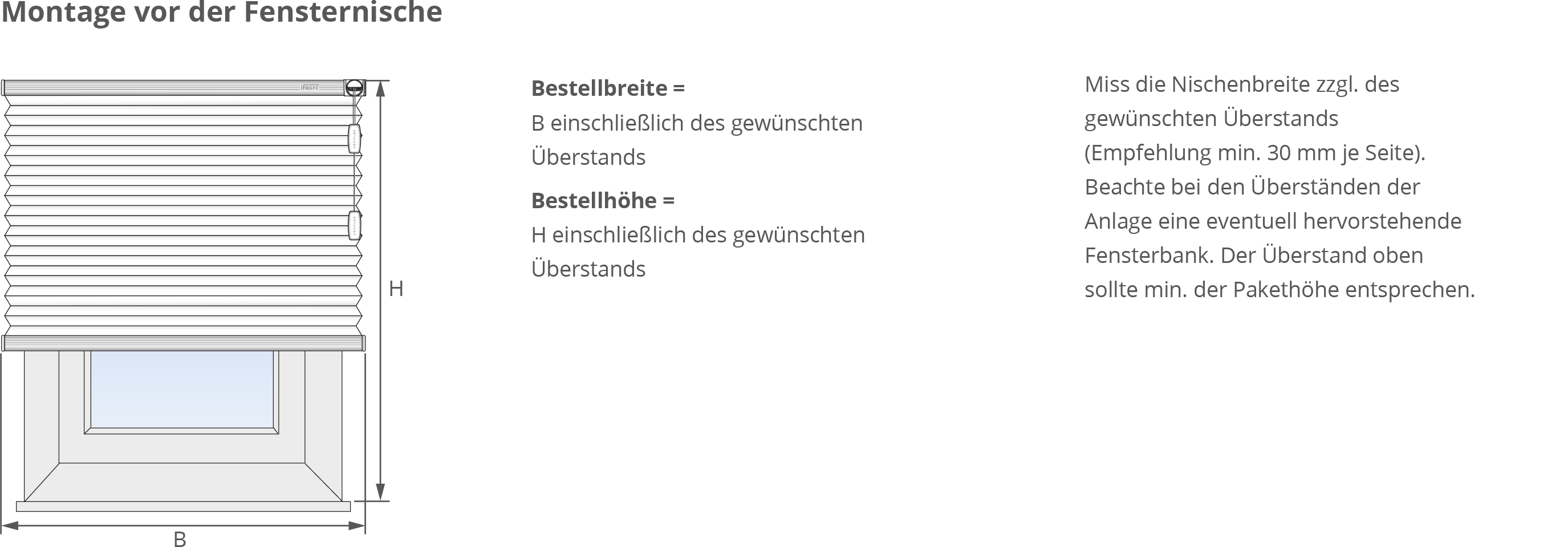 vor der Nische