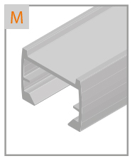 silber eloxiert E6/EV1